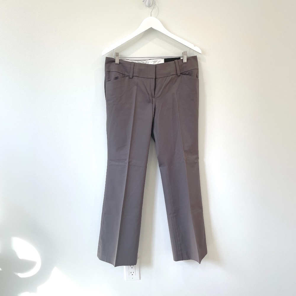 Ann Taylor Modern Fit Gray Trouser Leg